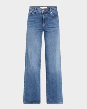 Le Slim Palazzo Jeans