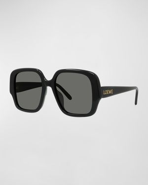 Oversized Acetate Square Sunglasses