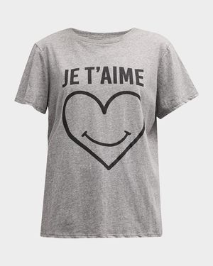 Smiling Heart Graphic T-Shirt