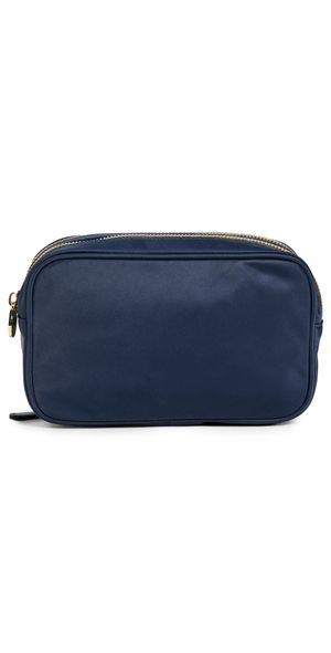 Stoney Clover Lane Double Zipper Pouch Sapphire One Size