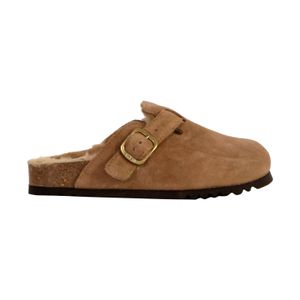 Scholl - Mules cuir fae new f - Taille 41 - Marron