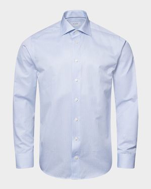 Men's Contemporary-Fit Stripe Dress Shirt