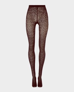 Pantera Animal-Patterned Tights