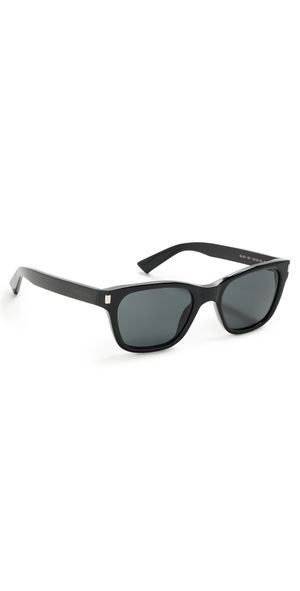 Saint Laurent SL 874 Sunglasses Black-Black-Black One Size