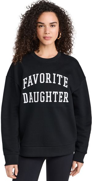 Favorite Daughter Collegiate Sweatshirt Sangria Nights S