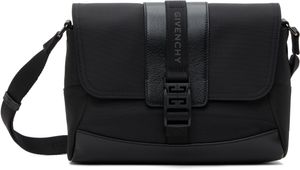Givenchy Black Small G-Trail Messenger Bag