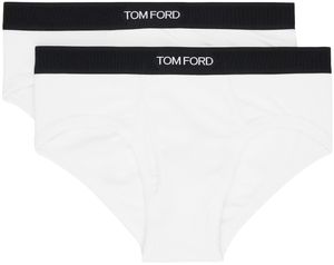 TOM FORD Two-Pack White Briefs