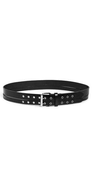 Isabel Marant Split Belt Black/Silver 70