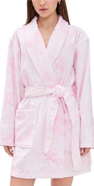LoveShackFancy Indie Robe Peach Fuzz XS/S
