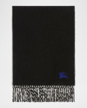 Cashmere Embroidered EKD Scarf