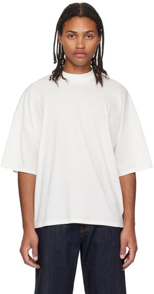The Row T-shirt Dustin blanc