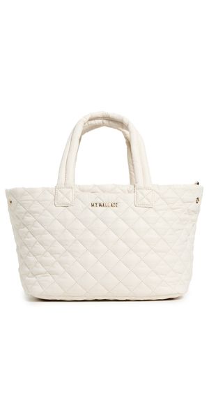 MZ Wallace Small Metro City Tote Sandshell One Size