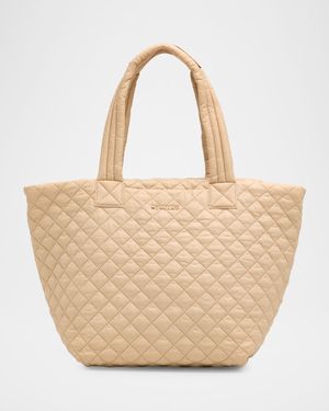 Medium Metro Tote Deluxe Quilted Tote Bag