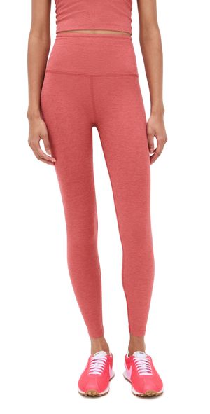 Beyond Yoga Spacedye Caught In The Midi Leggings Faded Rose Heather XL