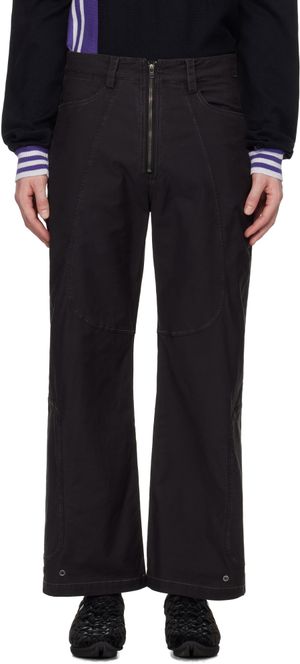 A. A. Spectrum Black Westwind Trousers