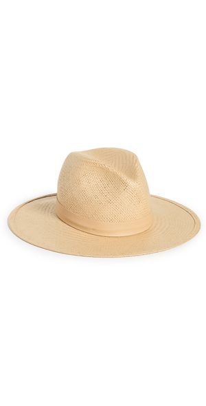 Janessa Leone Simone Straw Hat Sand S
