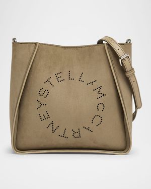 Alter Suede Piped Crossbody Bag