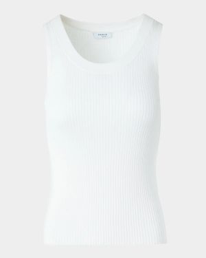 Twisted Rib Knit Tank Top