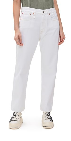 R13 Boyfriend Jeans Aerin White 31