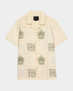 Men's Clairo Quilted Check Camp Shirt