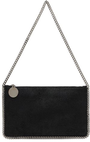 Stella McCartney Black Falabella Pochette Shoulder Bag