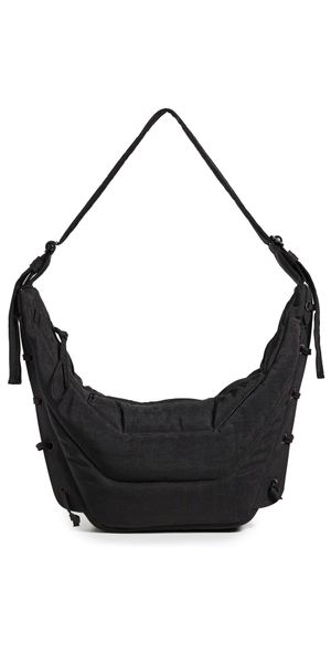 Lemaire Medium Soft Game Bag Dark Chocolate One Size