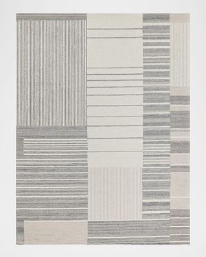 Castine Hand-Tufted Silver Rug, 12' x 15'