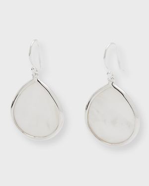 Small Teardrop Earrings in Sterling Silver