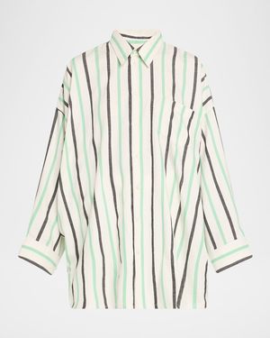 The Oversized Shirt with Collar