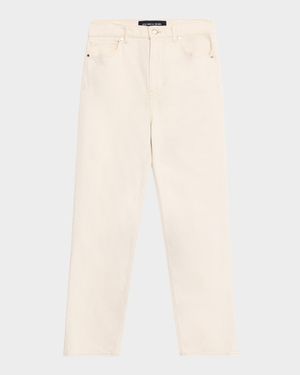 Leah Mid-Rise Straight Jeans