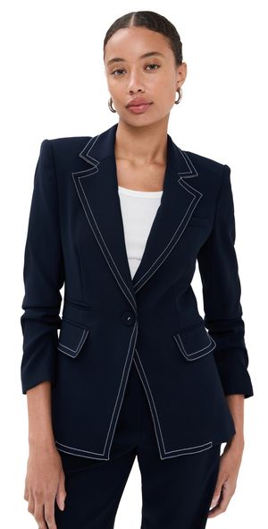Veronica Beard Battista Dickey Jacket Navy 6