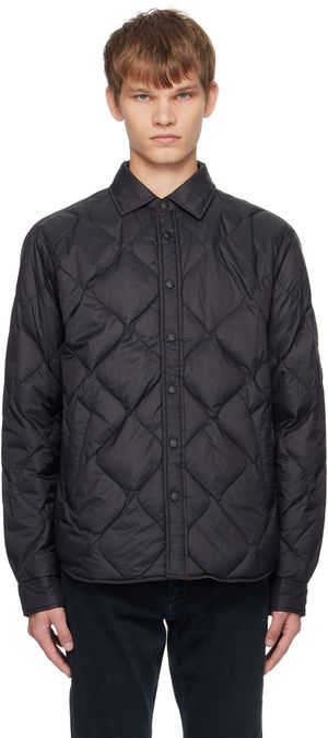 rag & bone Blouson Dane noir rembourré en duvet