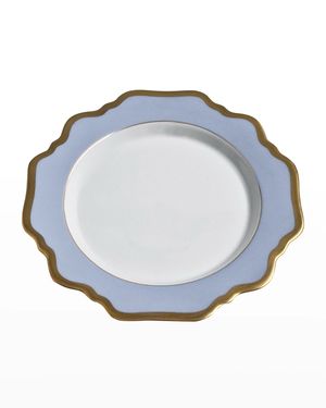 Anna's Palette Sky Blue Salad Plate