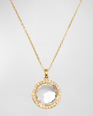 18K Lollipop Mini Pendant Necklace