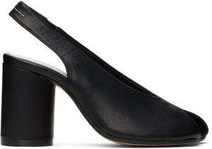 MM6 Maison Margiela Black Anatomic Heels