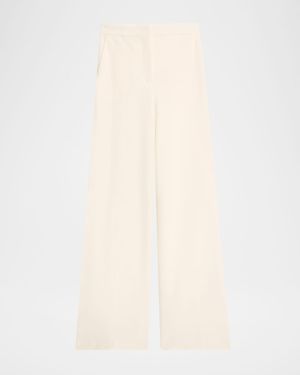 Ponte Wide Leg Trousers