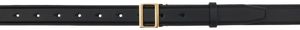 Acne Studios Black Leather Belt