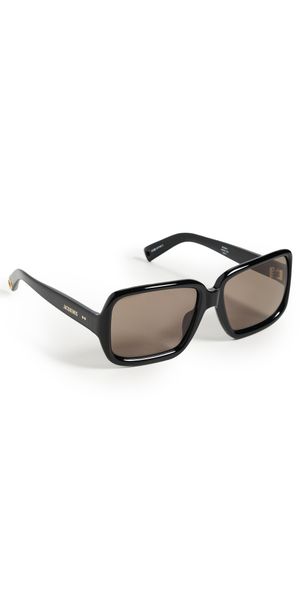 Jacquemus Cabana Sunglasses Black/Gold/Grey One Size