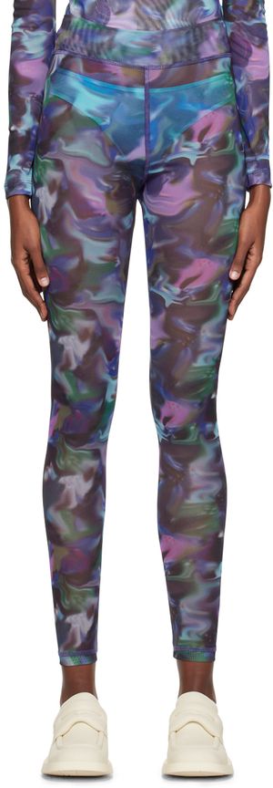 Henrik Vibskov Blue Print Leggings