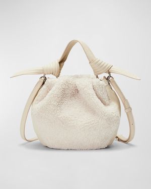 Selena Eco Faux Fur Bucket Bag