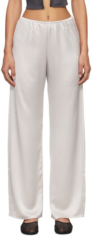 LESET Gray Barb Lounge Pants