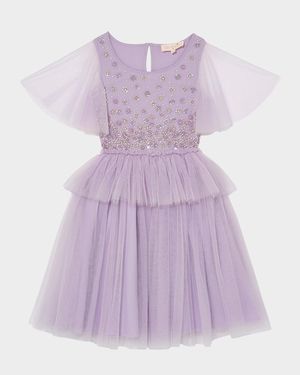 Girl's Orchid Radiance Tutu Dress, Size 2-11
