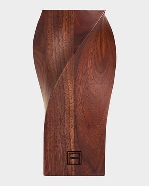 Twist Walnut Bookend