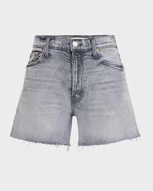 The Skipper Short & Long Fray Denim Shorts