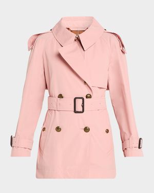 Fitzrovia Short Belted Trench Coat