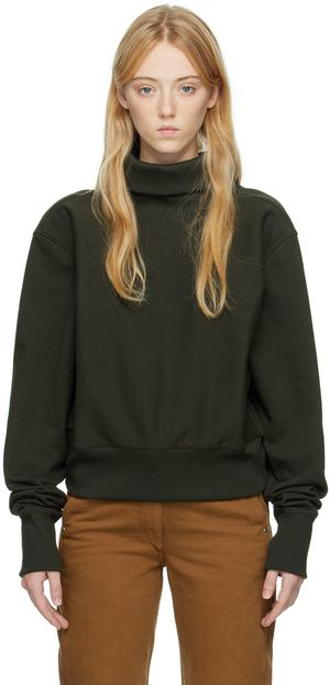 Quira Col roulé côtelé kaki exclusif à SSENSE