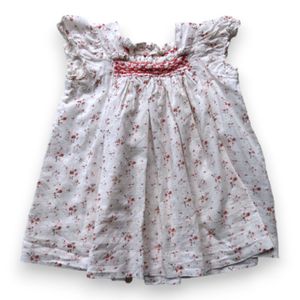 Bonpoint - Seconde Main - Robe bébé rose - 6 mois - Taille 6M - Rose