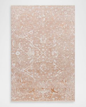 Le Blanc Hand-Knotted Rug, 6' x 9'
