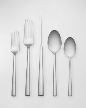 malmo satin 5-piece flatware place setting