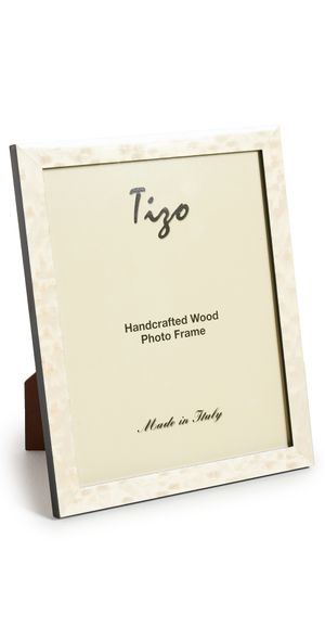 Tizo Design Wood Frame 8x10 White One Size